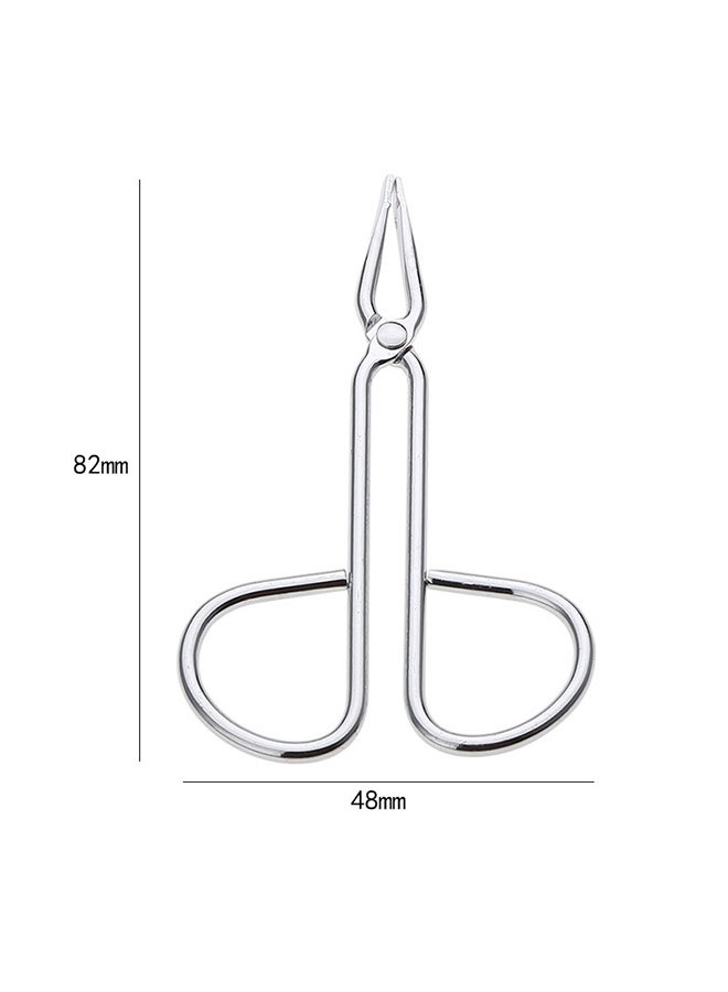 1set Eyebrow Grooming Kit Stainless Steel Eyebrow Tweezers Clamp Makeup Beauty Clip for Women Men - Image 2