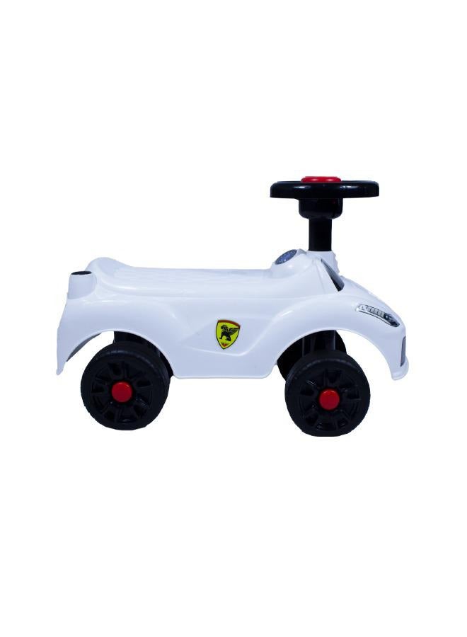 Toy Box 4 Wheels Ride On Push Car With Music Steering For Kids - Image 2