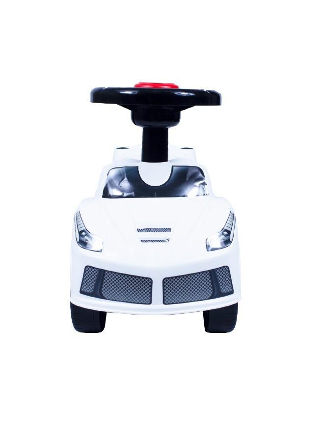 Toy Box 4 Wheels Ride On Push Car With Music Steering For Kids - Image 3