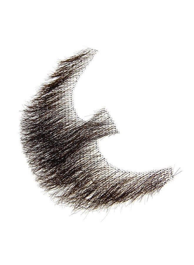 Ritzkart Fake Beard for Men - 100% Human Hair Natural Look Real Hair Beard & Moustache Kit for Adults Reusable Beard for Acting Costume Drama Cosplay & Makeup Use (OriginalmenbeardblkHH) - Image 3