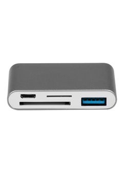 نيبمينينت محول 5 في 1 بموزع Type-C وOTG USB 3.0 رمادي  - Image 3