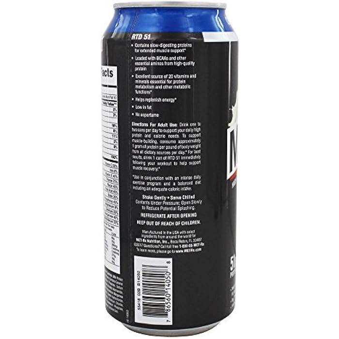 MET-Rx MET Rx - RTD 51 - (15oz Each) - Creamy Vanilla - Image 4