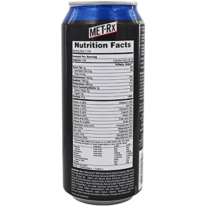 MET-Rx MET Rx - RTD 51 - (15oz Each) - Creamy Vanilla - Image 3