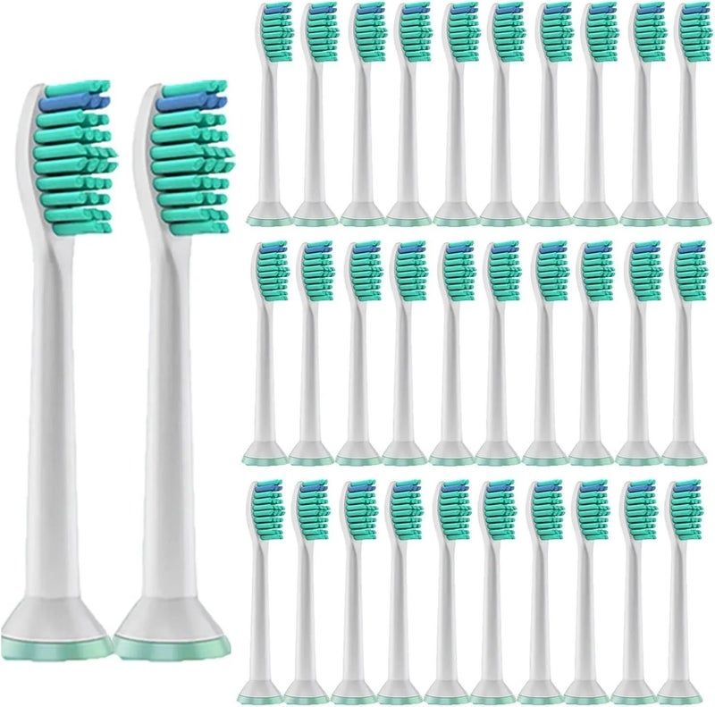 32pcs Replacement Toothbrush Heads Compatible with Sonic Oral 32 Pack - Image 1
