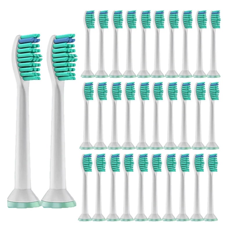 32pcs Replacement Toothbrush Heads Compatible with Sonic Oral 32 Pack - Image 2