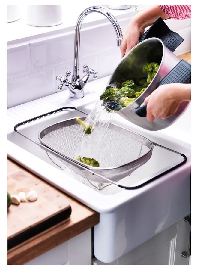 آيكيا فراكتا مصفاة ستينلس ستيل/أسود, ‎34x23 سم‏ - Image 3