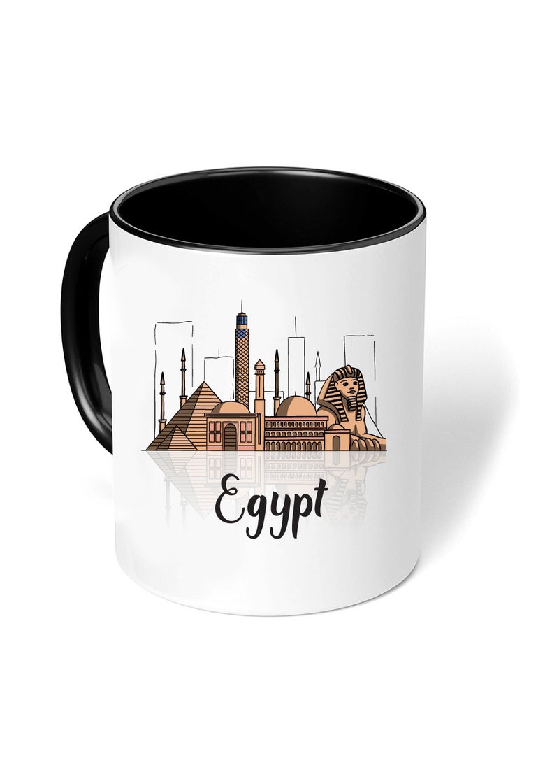 كوب قهوة أسود لليوم الوطني المصري - هدية لكل مصري - مثالي لعيد الاستقلال المصري - 11 أونصة - Image 3