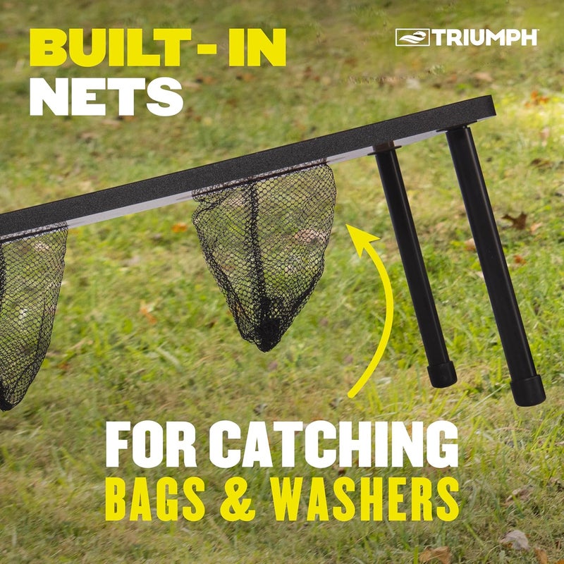 Triumph Sports 2-in-1 3 Hole Bags and Washer Toss Combo Game - Image 5