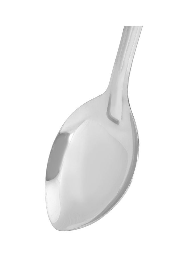 Royalford Premium Quality Kitchen Tools 100% Food Grade Stainless Steel Silver 27Cm Ss Serving Spoon Made In India Silver 27cm - Image 3