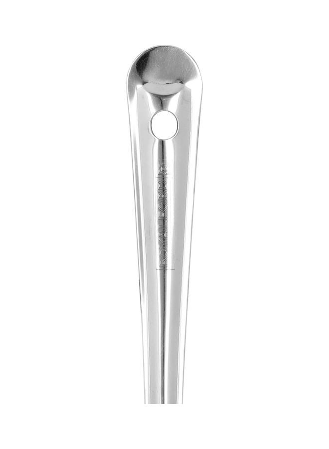 Royalford Premium Quality Kitchen Tools 100% Food Grade Stainless Steel Silver 27Cm Ss Serving Spoon Made In India Silver 27cm - Image 2