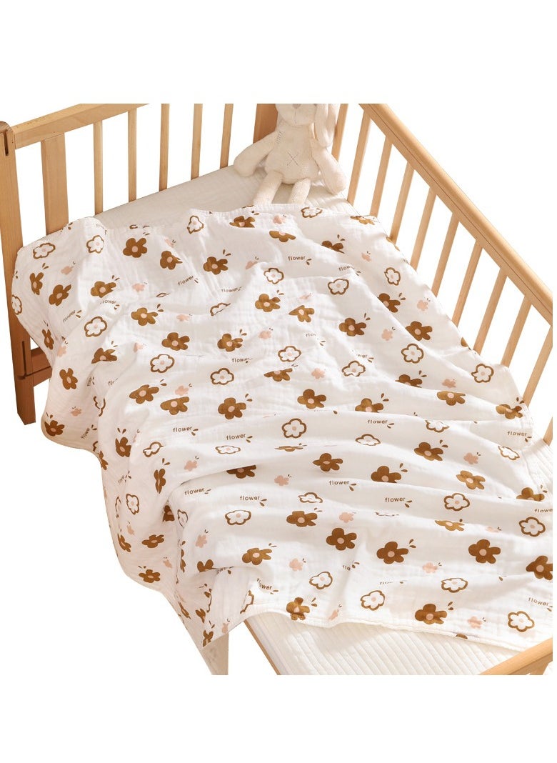 MIXDE Bath Towel,Cotton Towel for Newborn,Highly Absorbent Bathrobe Blanket,Baby Swaddling Quilt Bath Towel,Baby Swaddle Blanket 110*110cm 
