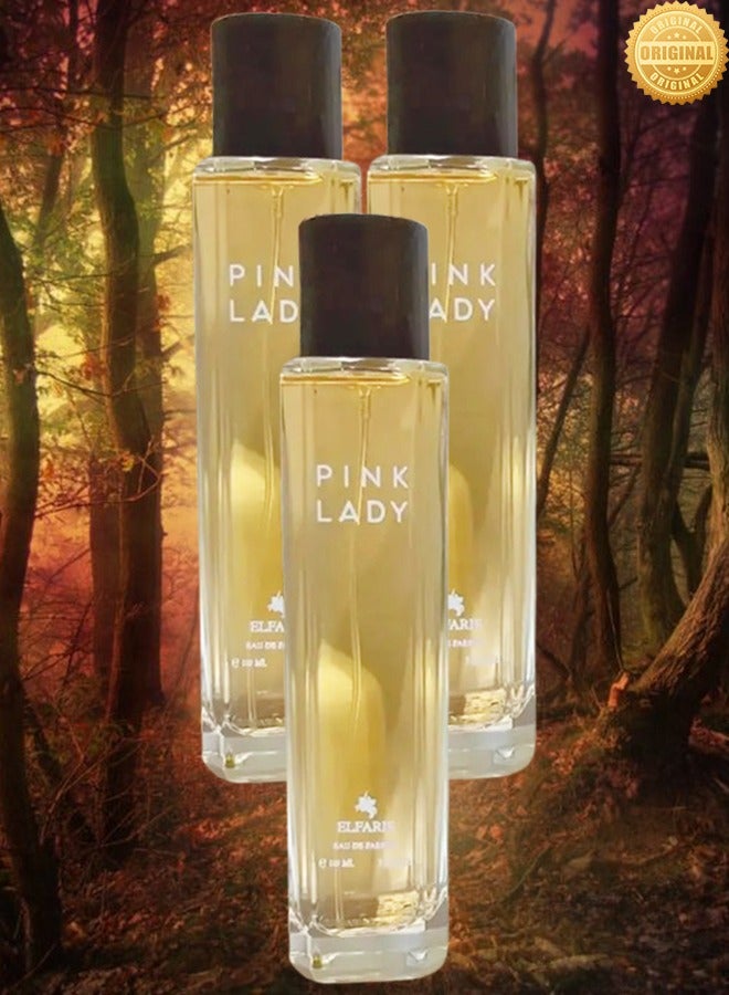 فارس 3 قطع عطر بينك ليدي 100 مل - Image 1
