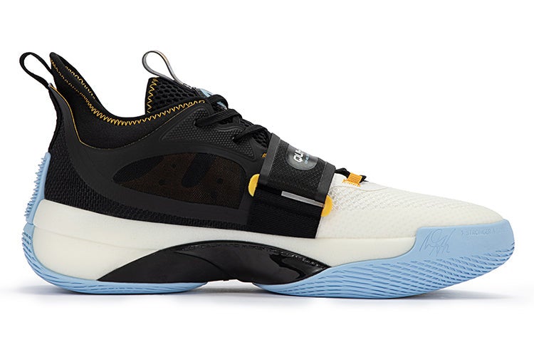 361 Degrees Aaron Gordon x Zen 4 Basketball Shoes 'White Black Blue' - Image 3