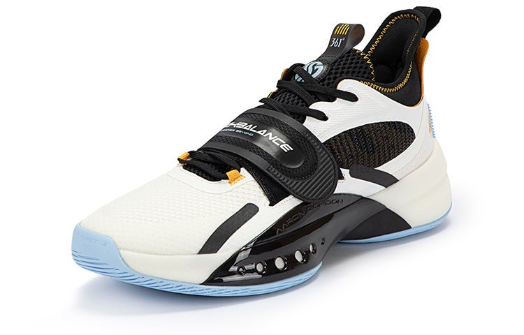 361 Degrees Aaron Gordon x Zen 4 Basketball Shoes 'White Black Blue' - Image 4