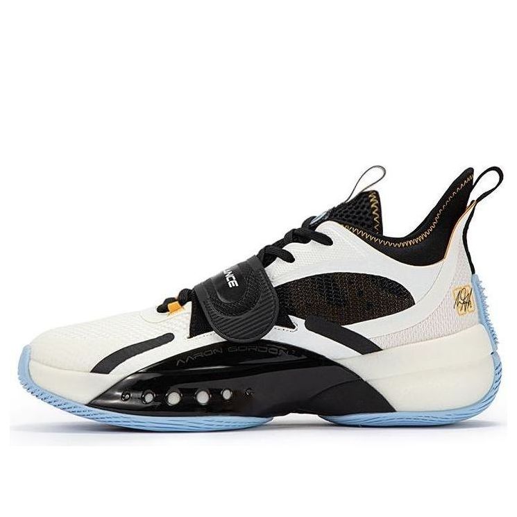 361 Degrees Aaron Gordon x Zen 4 Basketball Shoes 'White Black Blue' - Image 1
