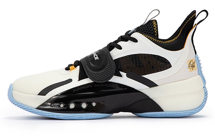 361 Degrees Aaron Gordon x Zen 4 Basketball Shoes 'White Black Blue' - Image 2