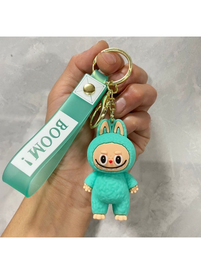Labubu Key Chains Coke Little Sheep Dolls Schoolbag Pendants Car Key Chains