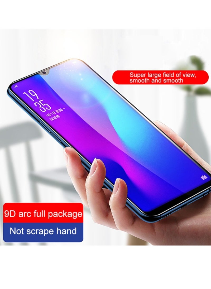 تيمبرد غلاس - واقي شاشة زجاجي مقوى 9D ممتاز لهاتف اوبو A73 4G - Image 1
