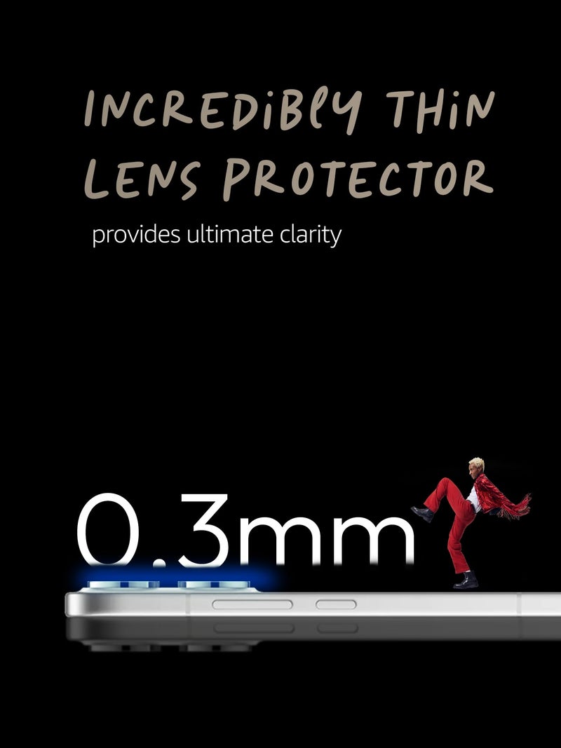 Lensarmor Compatible with Oppo Reno 14 Pro Camera Lens Protector – Black (1 Pack) | Premium 9H Tempered Glass, Military-Grade Protection, Ultra-Clear & Case-Friendly Lens Guard - Image 5