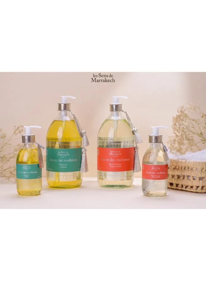 Les Sens De Marrakech  Traditions Soap Orange Blossom 250 Ml  | Best Price UAE