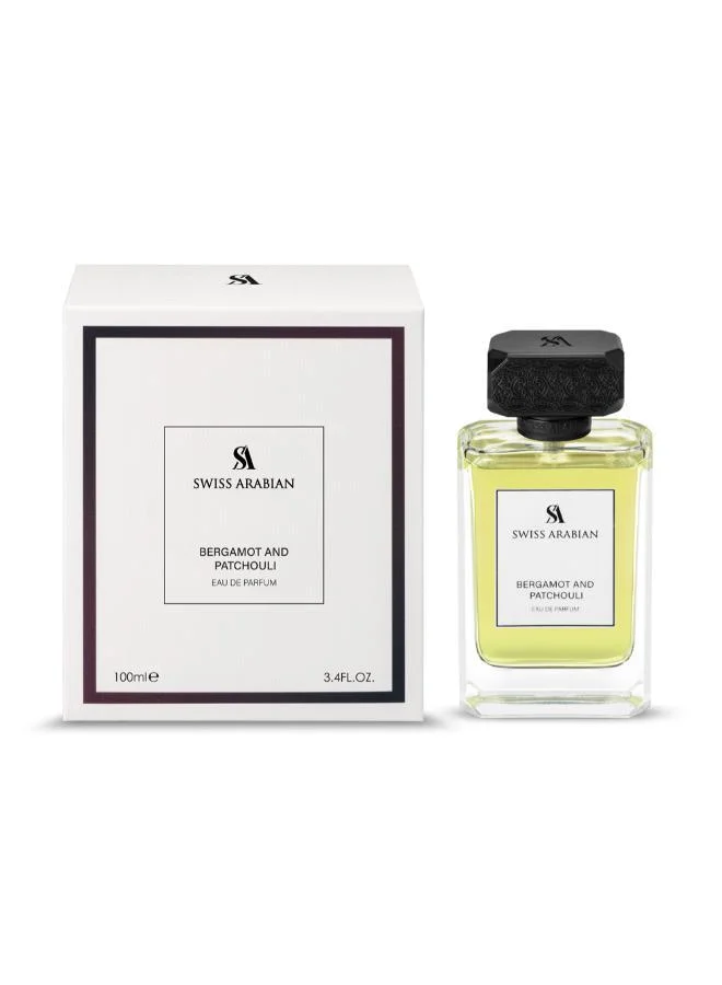 عطور سويس اربيان عطر أو دي بارفان بخلاصة البرغموت والباتشولي سعة 100 مل