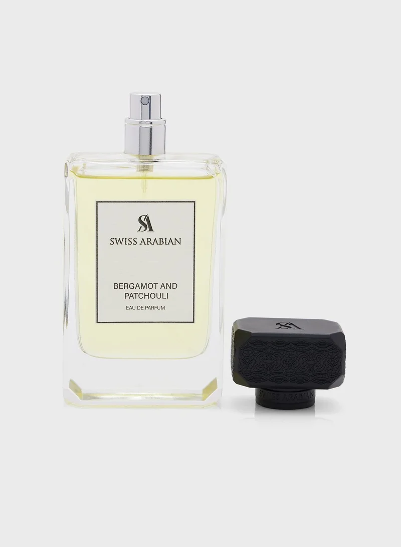 Swiss Arabian Perfumes Bergamot and Patchouli Eau De Parfum 100ml