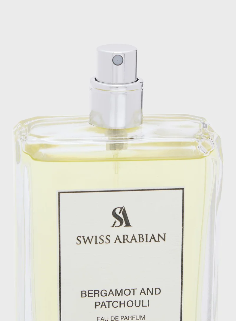 Swiss Arabian Perfumes Bergamot and Patchouli Eau De Parfum 100ml
