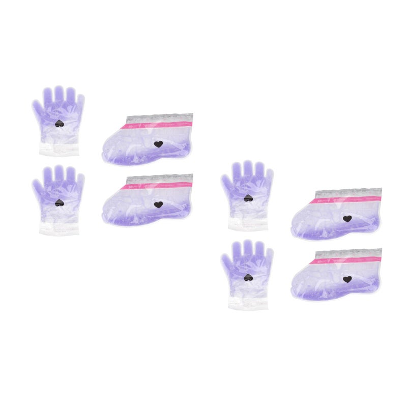 4 Pairs Wax Feet Wax Cover Lavender Cover ( ) - Image 1