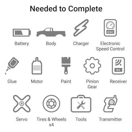 AXIAL مجموعة بناء Axial SCX10 III Base Camp 1/10 4WD، AXI03011، أسود - Image 2