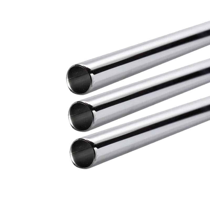 NOAHARK 304 Stainless Steel Curtain Rod | Reliable & Durable Wardrobe Pipes & Shower Rods for Home & Office | Anti-Rust Curtain Rod for Doors, Windows, & Showers (2 Pipes, 6 Feet) - Image 3