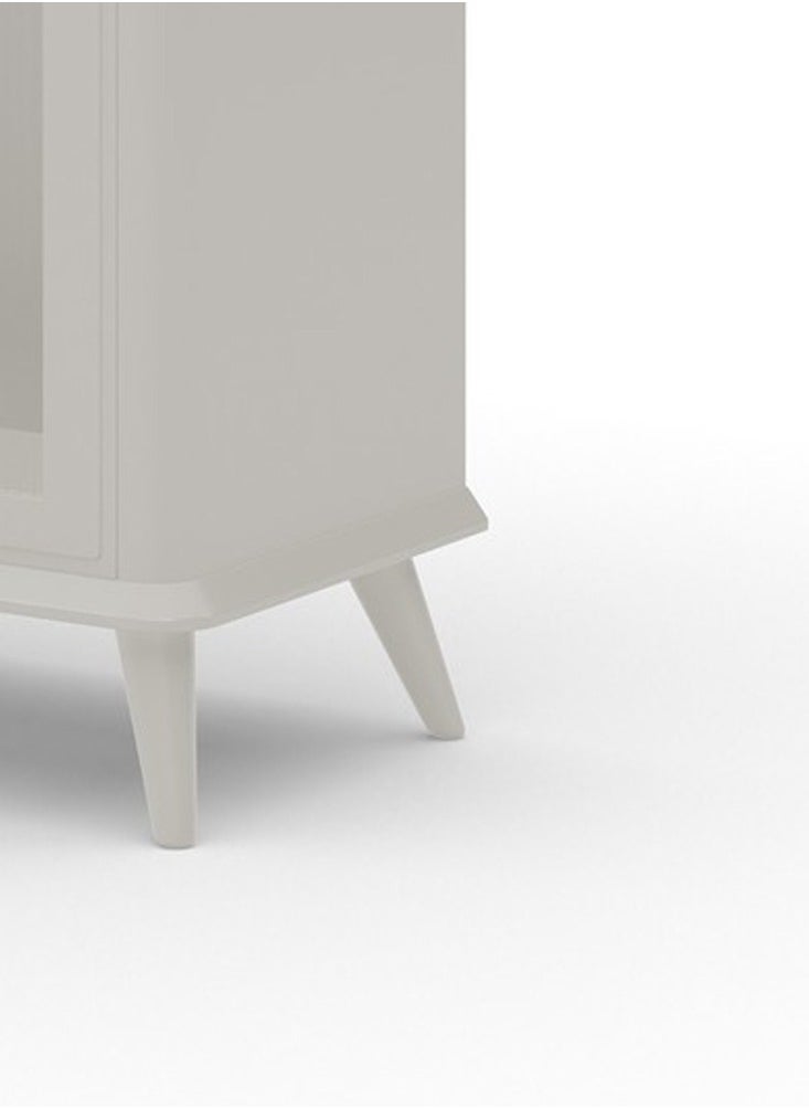 ROYALOAK Royaloak Oliver Side Board | MDF | High Glossy | Kitchen Cabinet | Crockery Cabinet | Durable & Long-lasting | Two Doors | Three Shelves  - Image 3