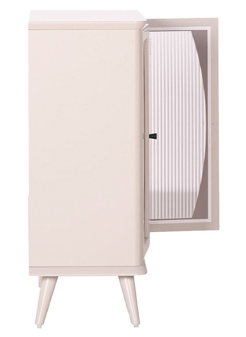 ROYALOAK Royaloak Oliver Side Board | MDF | High Glossy | Kitchen Cabinet | Crockery Cabinet | Durable & Long-lasting | Two Doors | Three Shelves  - Image 2
