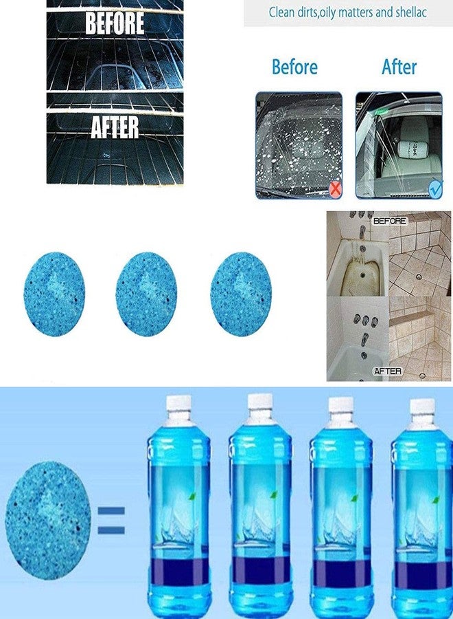 أتش أس آر أقراص فوارة مركزة قوية لتنظيف الزجاج والغسالات المنزلية من إتش إس آر (20 قرصًا) - Image 2