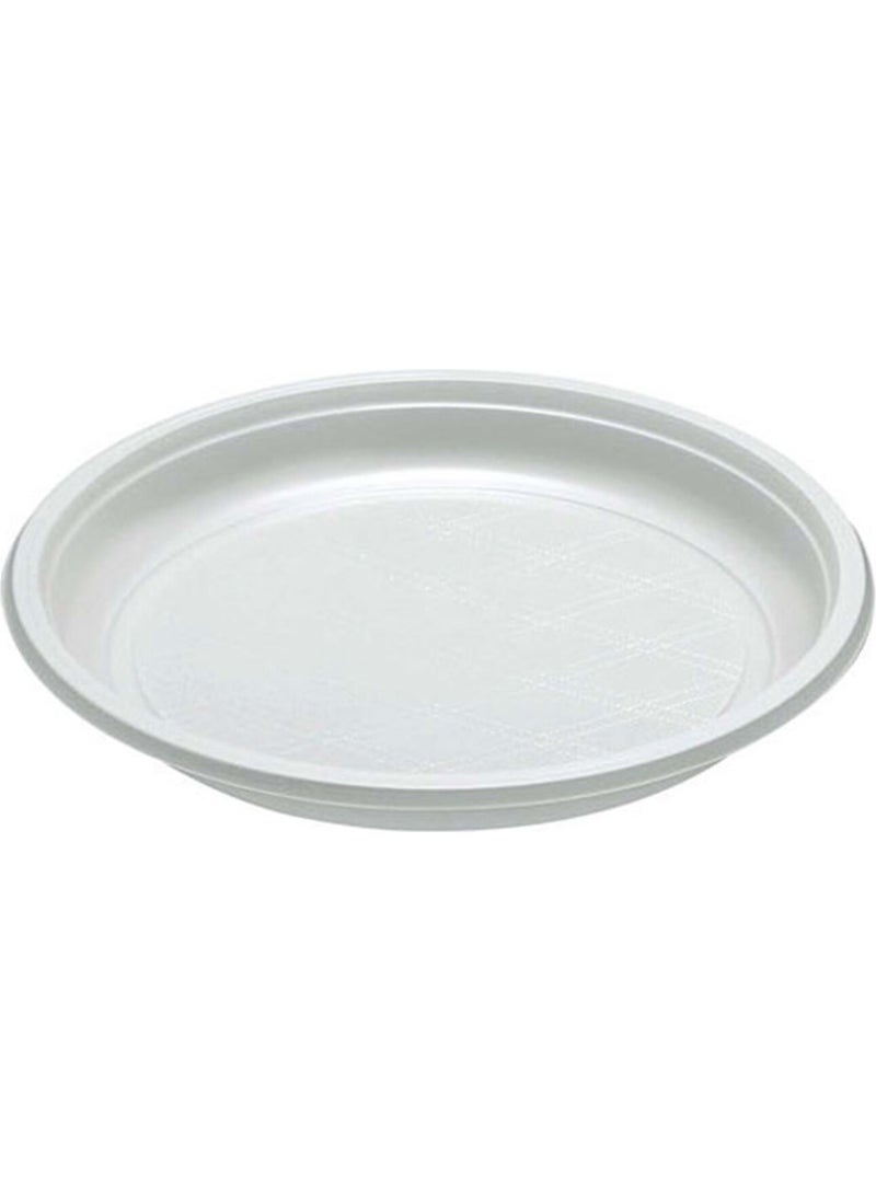 Ofis ve Ofis Office and Office Disposable Plastic Plate 19 cm 100 PIECES 