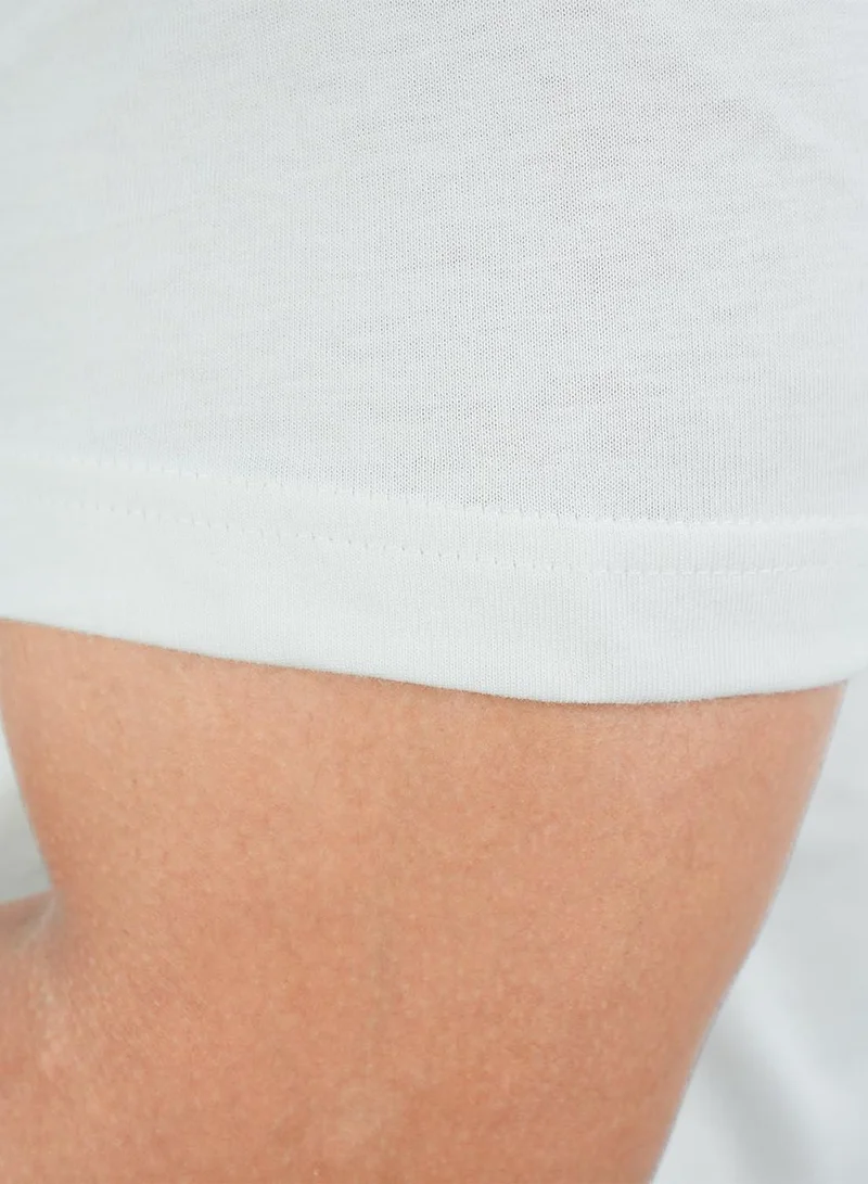 GIORDANO  Men's Slim Fit Cotton Jersey Message Print Tee for Men | Best Price UAE