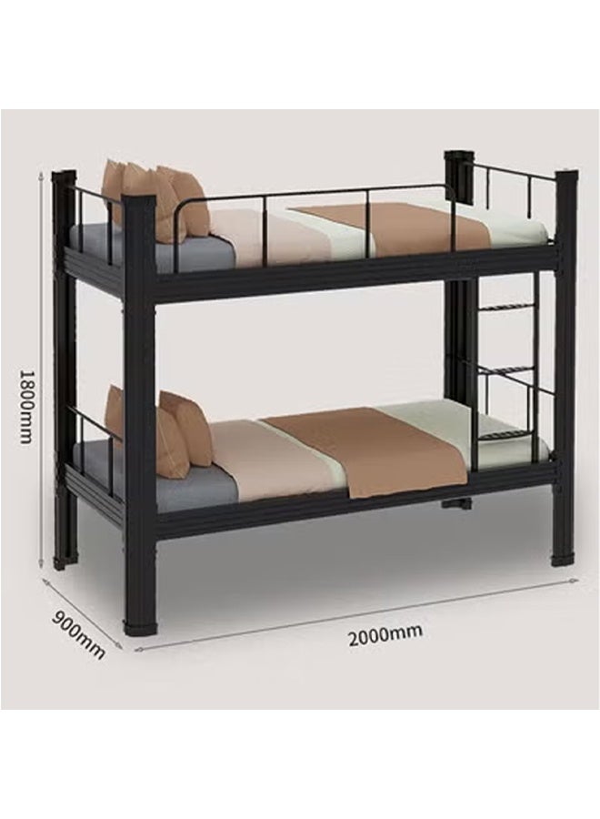NKX Double Decker Bunker Bed Sturdy Metal Frame, Space-Saving Design - Image 3