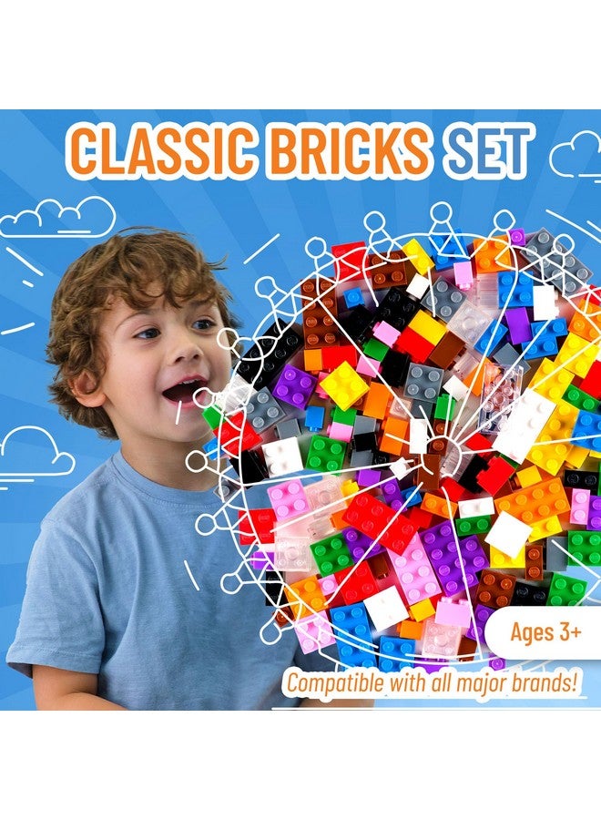 Strictly Briks Compatible with Lego Toy Building Block, Vibrant Colors, 156 Pieces, Classic Bricks Building Starter Kit for Kids, 100% Compatible with All Major Brick Brands - Image 2