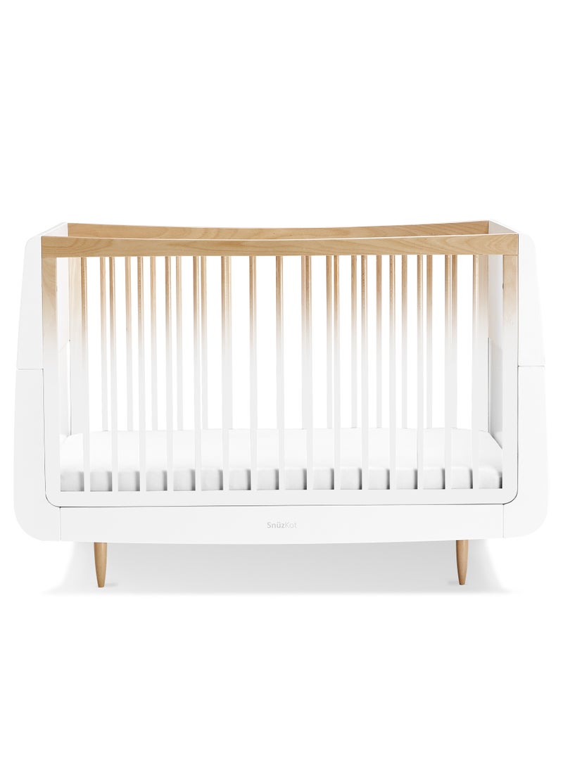 Snuz سرير المهد القابل للتحويل Snuzkot Skandi - أومبير 120 × 81 × 25.5 سم مناسب من 0 إلى 10 سنوات مع مجموعة ملحقات  - Image 1