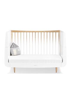 Snuz Kot Skandi Cot Bed For Infant And Baby/Kids/Toddler, Easily Convert To Toddler Bed, Made of Sustainably Sourced Wood, Suitable From 0 To 10 Years (W72 X L133Cm X H89Cm) - Natural  - Image 5