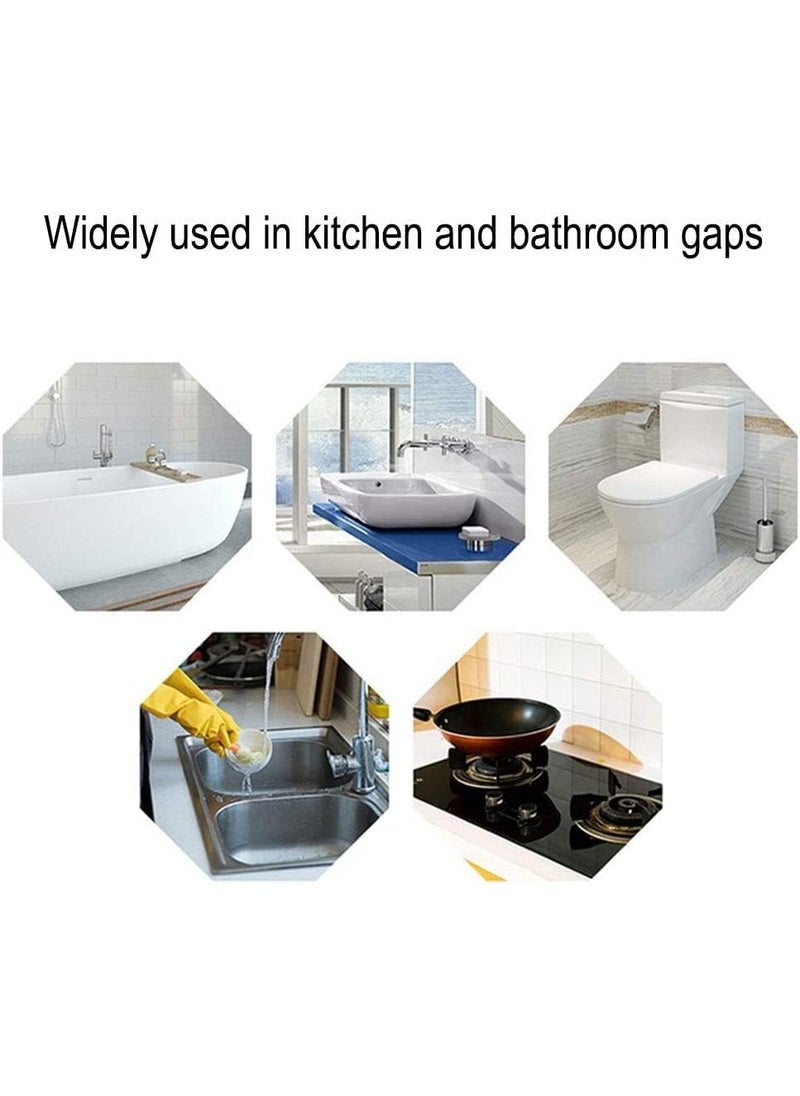 Kitchen Tape Waterproof Silicone Transparent Tape Kitchen And Bathroom Tape Transparent Sink Caulking Tape Kitchen Caulking Tape For Sink 1 Pack 3 Meter  - Image 5