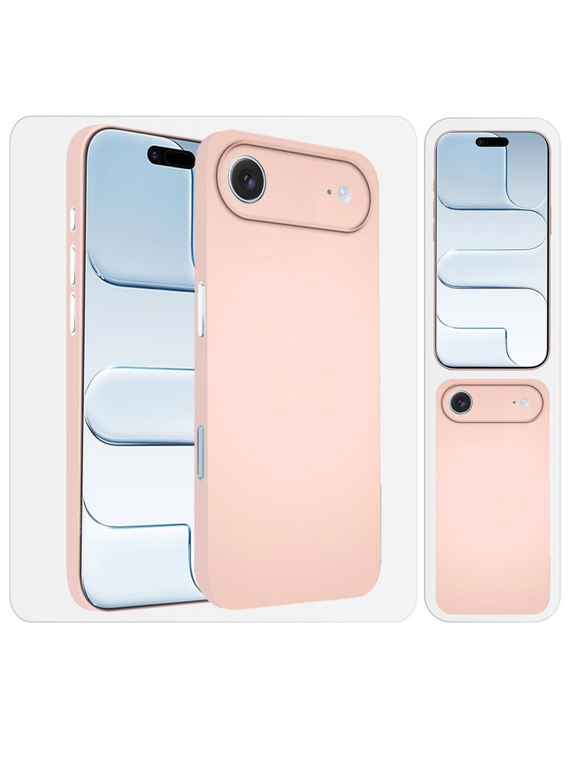 Ultra Slim Case Cover for iPhone 17 Air - 0.3mm Air Skin Back Cover -  Protection Case Anti Finger Print - Pink - Image 2