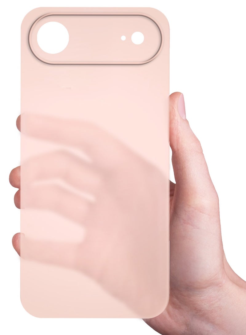 Ultra Slim Case Cover for iPhone 17 Air - 0.3mm Air Skin Back Cover -  Protection Case Anti Finger Print - Pink - Image 3