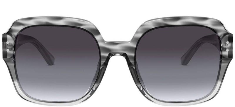 Tory Burch TY7143U Sunglasses 17858G-56 -, Dk Lt Grey Gradient TY7143U-17858G-56 - Image 2