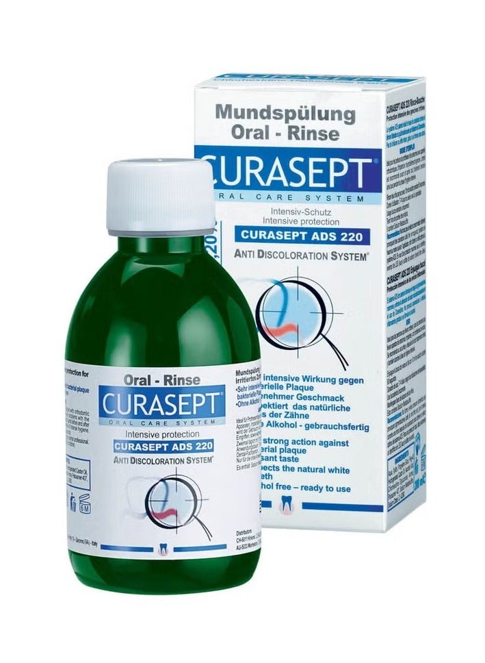 Curasept Anti Discoloration System  220 Mouthwash 200ML