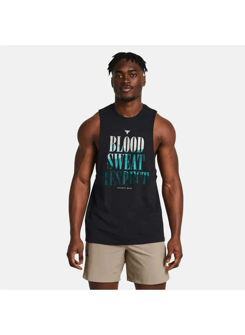 اندر ارمور Men's Project Rock Payoff Graphic Tank Top
