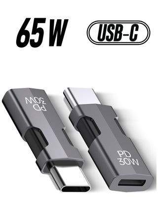 2 Pcs USB C to Lightning Adapter with 30W PD Support Fast Charging Notebook 65W charging USB C Adapter Female to Lightning  Male USB Type C Converter Fit Compatible with iPhone 15 Pro iPad Series - pzsku/ZB51FB5825AB505149E81Z/45/_/1738232683/ac41e98b-46af-4a67-acbf-b744083672ae
