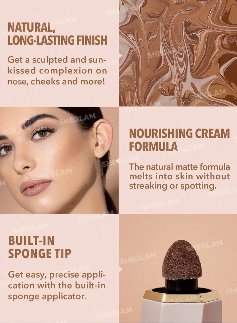 SHEGLAM Sun Sculpt Liquid Contour Warm Honey - Image 3