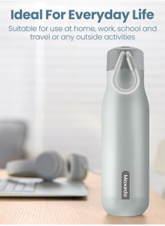 Moxedo Moxedo Vacuum Flask Stainless Steel Double Wall Vacuum Insulated for Hot and Cold BPA Free 500ML Leak Resistant for Gym, Home, Office, Outdoor and Work  - Image 4