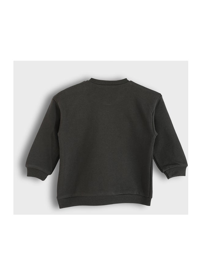 LC WAIKIKI Crew Neck Lion King Printed Baby Boys' Sweatshirt and Pants 2 Pack Set - Image 4