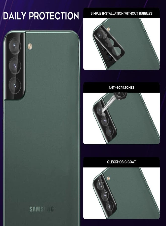 Orzero (3 Pack) Camera Lens Protector Compatible for Samsung Galaxy S22 5G, Samsung Galaxy S22 Plus 5G, Protector de Cámera Tempered Glass 9 Hardness HD Anti-Scratch Full Coverage Bubble-Free - Image 4